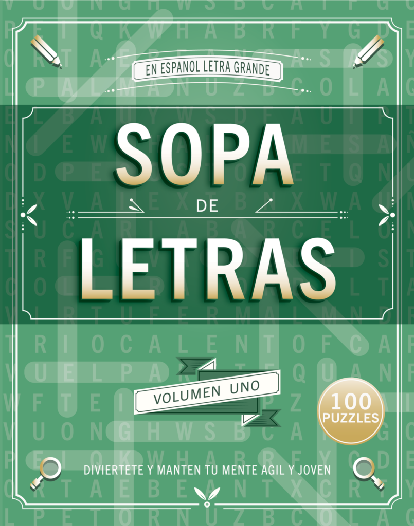 Libro de sopa de Letras Cover